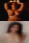 Topless horny girl
